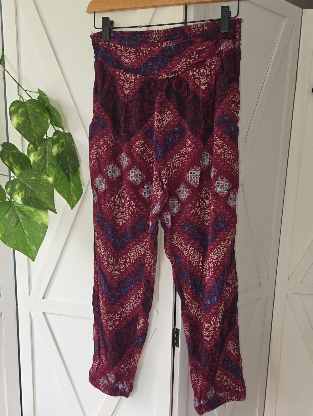 New Patterned Relaxed Pants